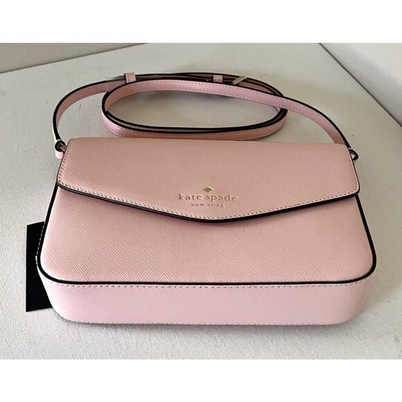 New Kate Spade Sadie Envelope Crossbody Peony Blossom - Picture 5 of 7